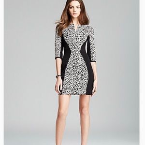 Animal print dress